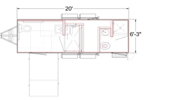 Portable Shower Trailers